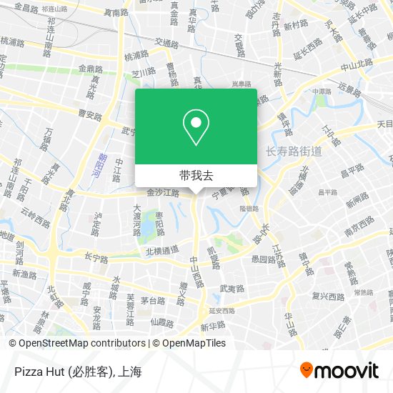 Pizza Hut (必胜客)地图