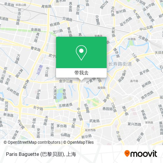 Paris Baguette (巴黎贝甜)地图
