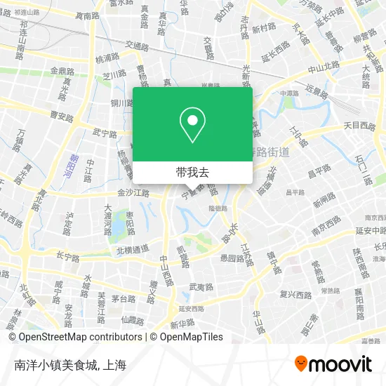 南洋小镇美食城地图