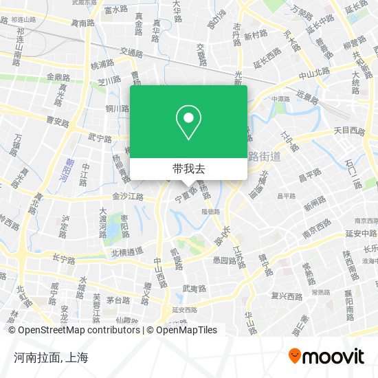 河南拉面地图