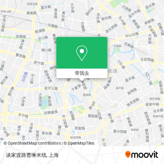谈家渡路曹琳米线地图