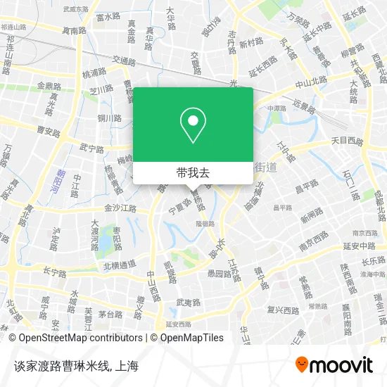 谈家渡路曹琳米线地图