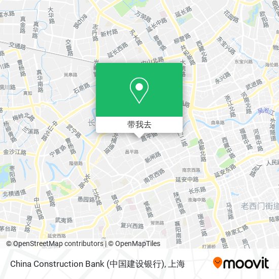 China Construction Bank (中国建设银行)地图