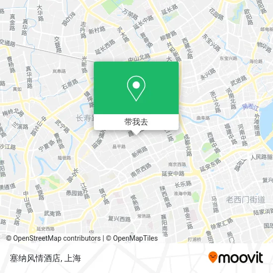 塞纳风情酒店地图