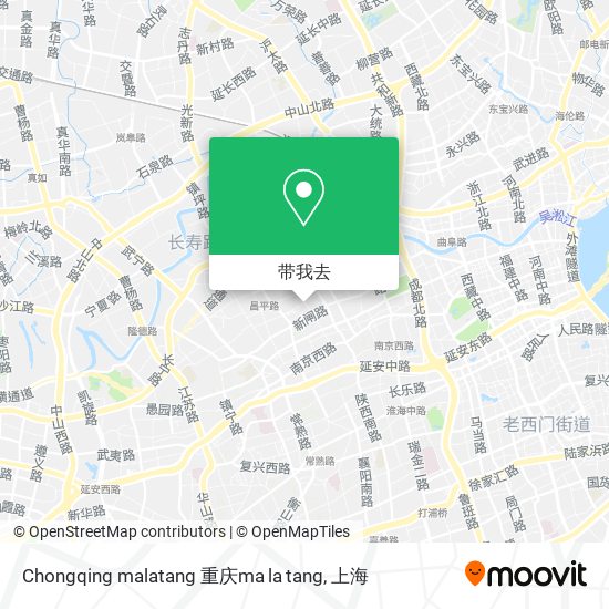 Chongqing malatang 重庆ma la tang地图