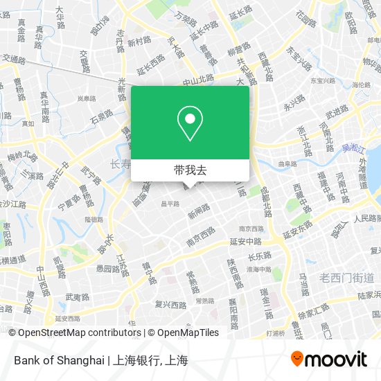 Bank of Shanghai | 上海银行地图