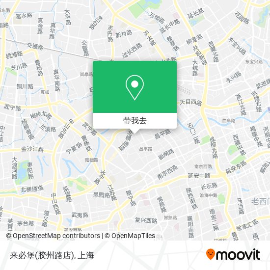 来必堡(胶州路店)地图