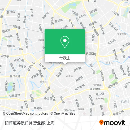 招商证券澳门路营业部地图