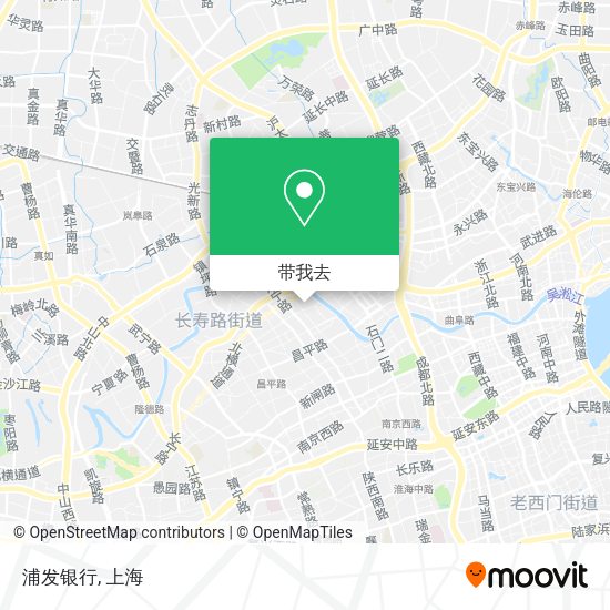 浦发银行地图