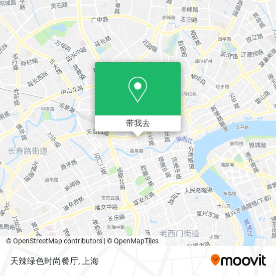 天辣绿色时尚餐厅地图
