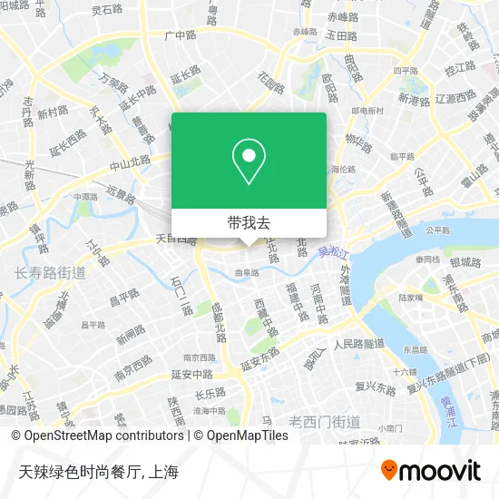 天辣绿色时尚餐厅地图