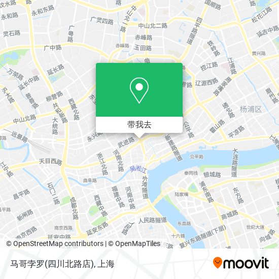 马哥孛罗(四川北路店)地图