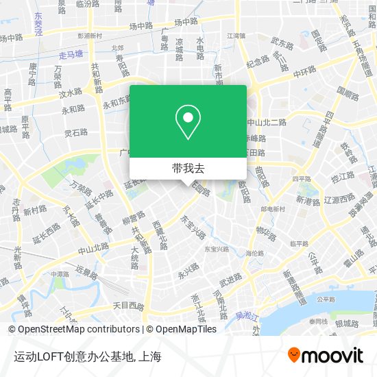 运动LOFT创意办公基地地图