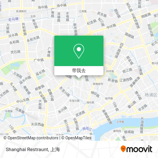 Shanghai Restraunt地图