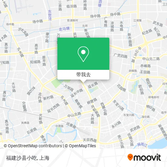 福建沙县小吃地图