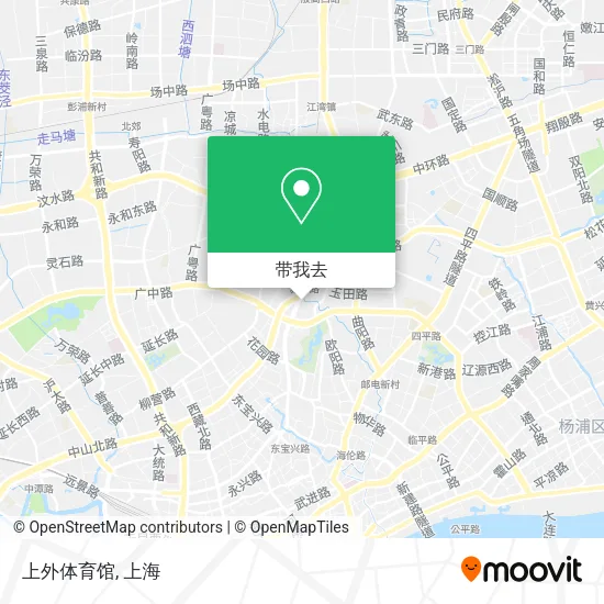 上外体育馆地图