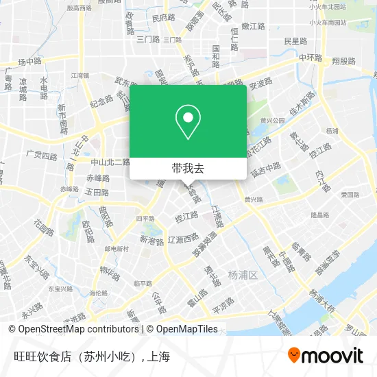 旺旺饮食店（苏州小吃）地图