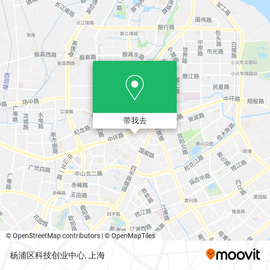 杨浦区科技创业中心地图