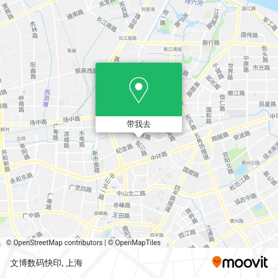 文博数码快印地图