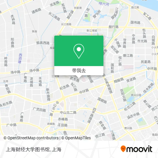 上海财经大学图书馆地图
