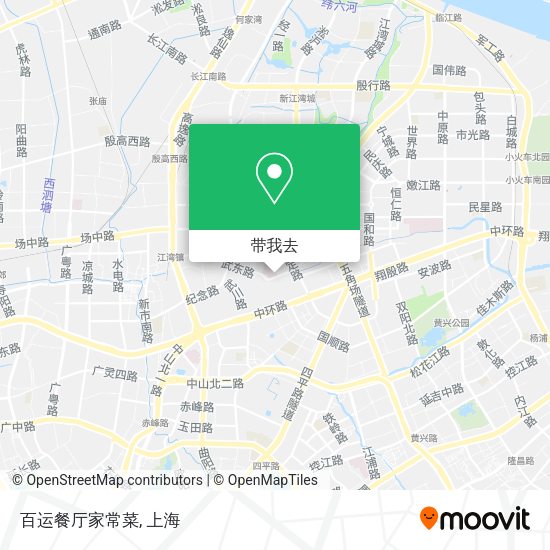 百运餐厅家常菜地图