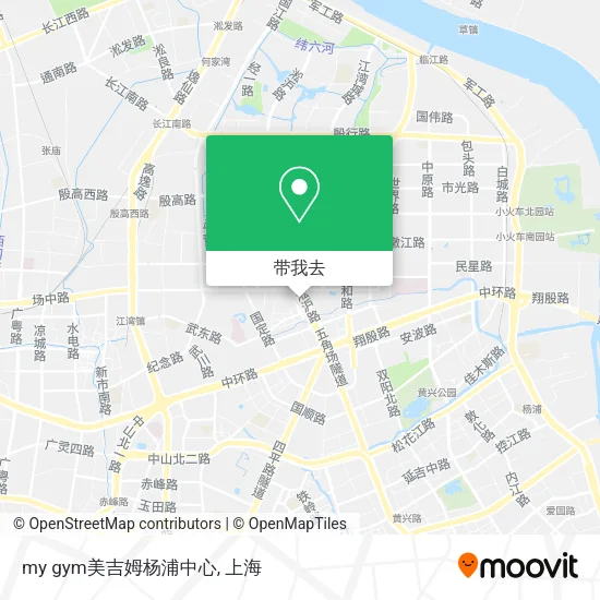 my gym美吉姆杨浦中心地图