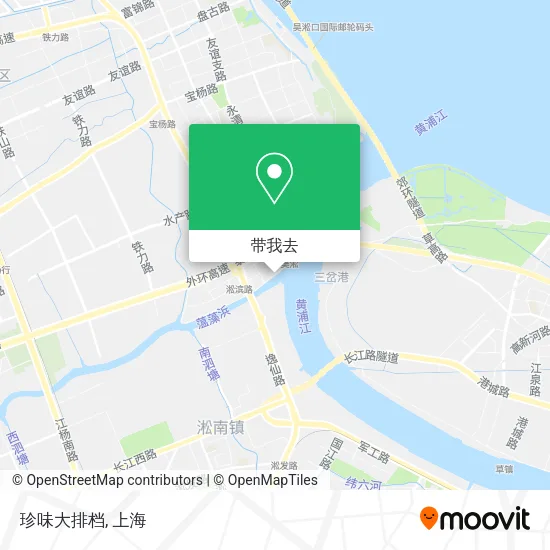 珍味大排档地图