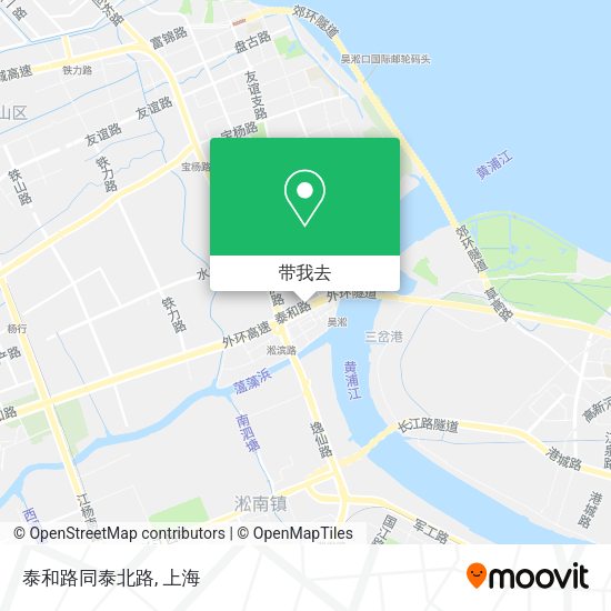 泰和路同泰北路地图
