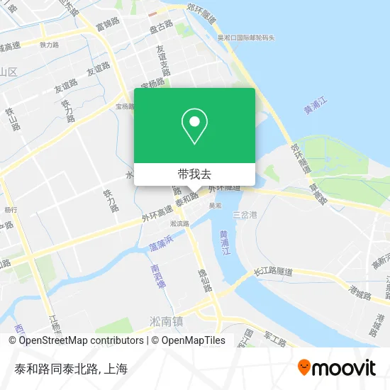 泰和路同泰北路地图