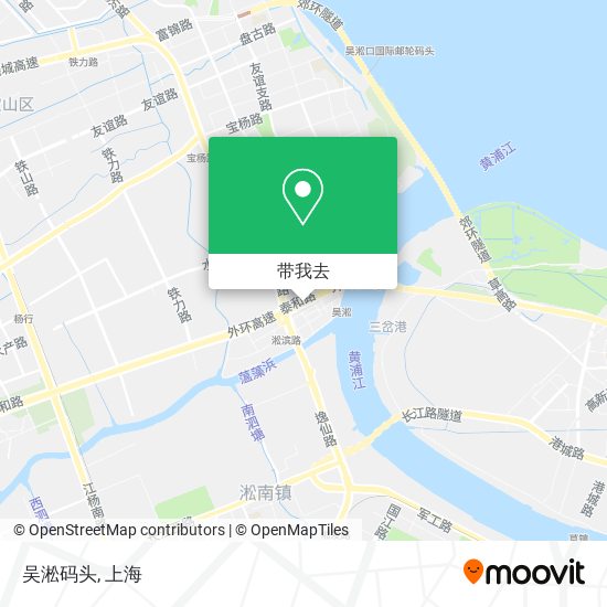 吴淞码头地图