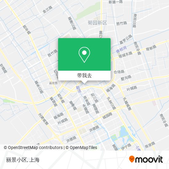 丽景小区地图