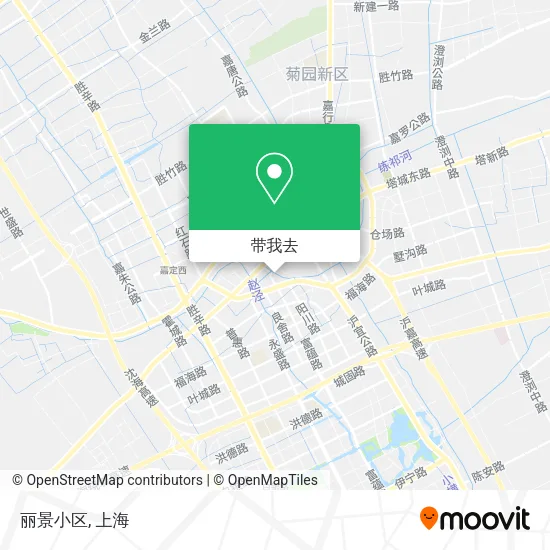 丽景小区地图