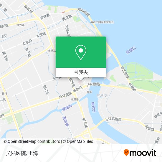 吴淞医院地图