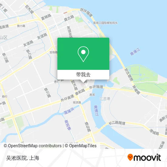 吴淞医院地图