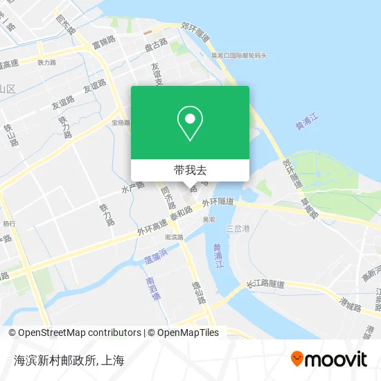 海滨新村邮政所地图