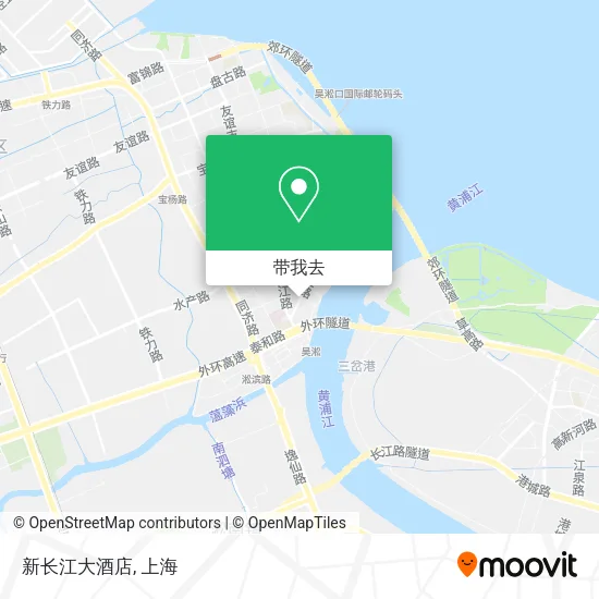 新长江大酒店地图