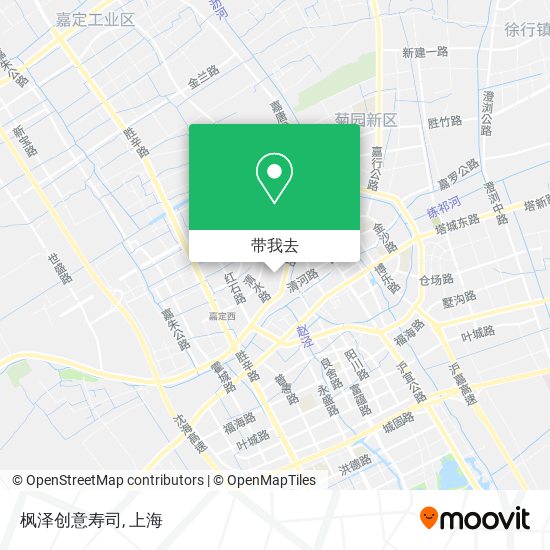 枫泽创意寿司地图