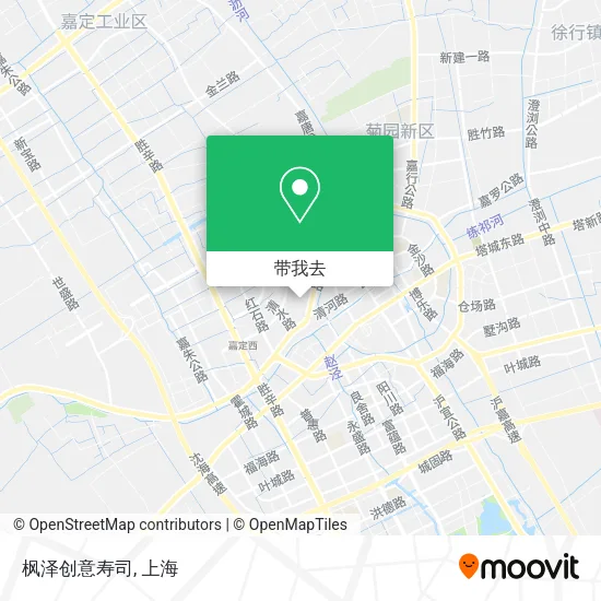 枫泽创意寿司地图