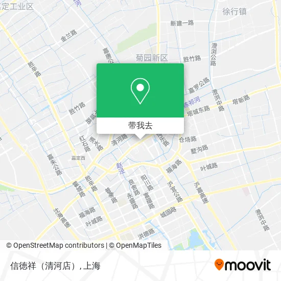 信徳祥（清河店）地图