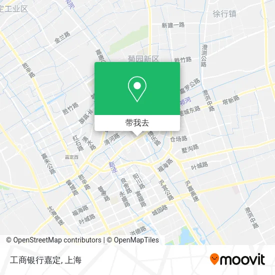 工商银行嘉定地图