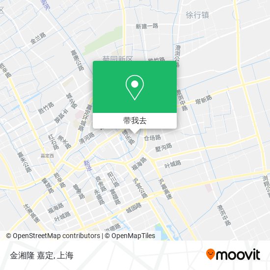 金湘隆 嘉定地图