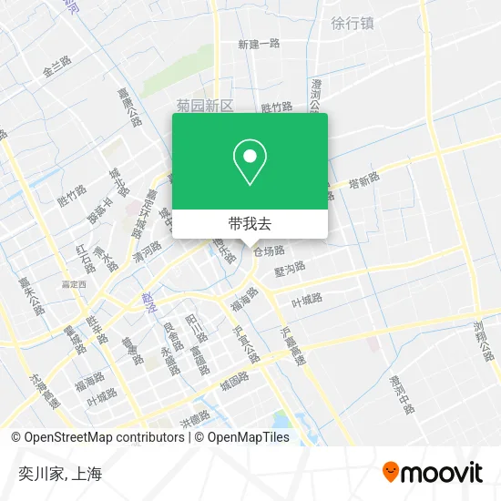 奕川家地图
