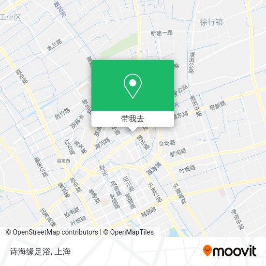 诗海缘足浴地图