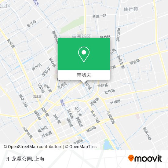 汇龙潭公园地图