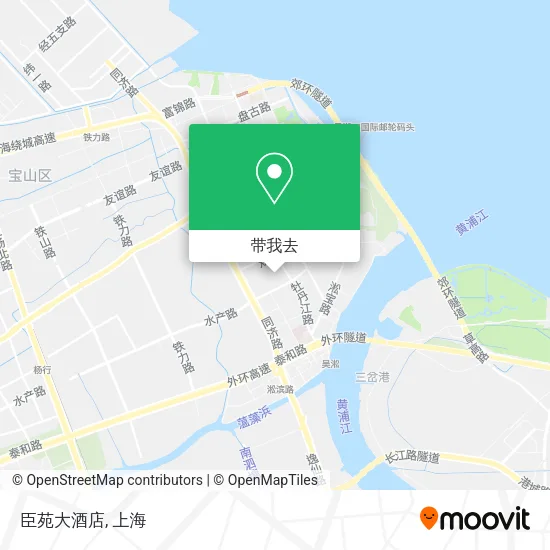臣苑大酒店地图
