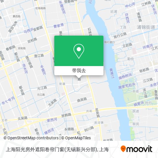上海阳光房外遮阳卷帘门窗(无锡新兴分部)地图