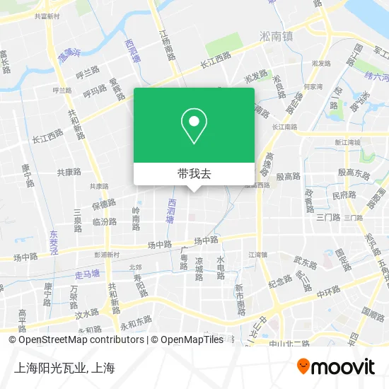 上海阳光瓦业地图