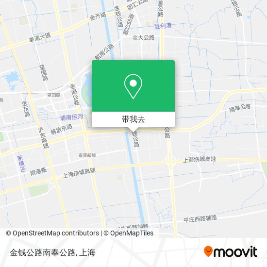 金钱公路南奉公路地图