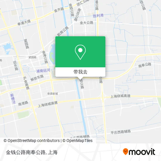 金钱公路南奉公路地图