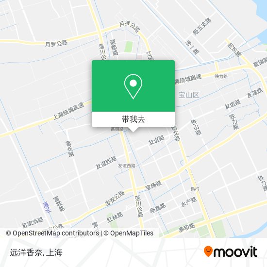 远洋香奈地图
